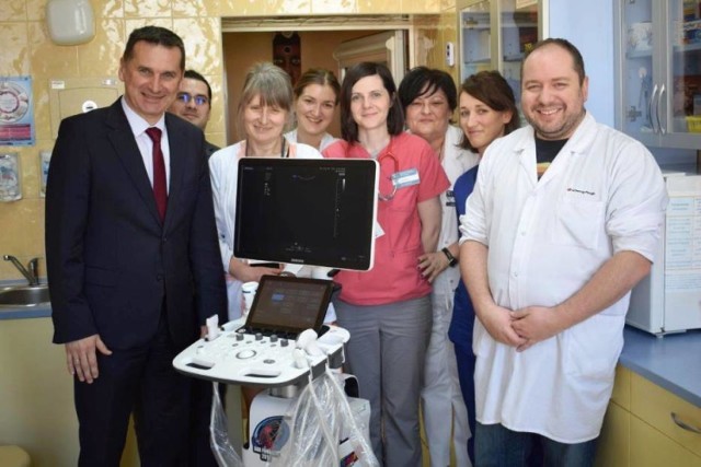 W ubiegłym roku szpital w Szamotułach otrzymał od Fundacji WOŚP m.in. ultrasonograf