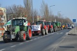 Głogów: Trwa protest rolników. Utrudnienia na ulicach miasta oraz na krajowej „3" i „12"