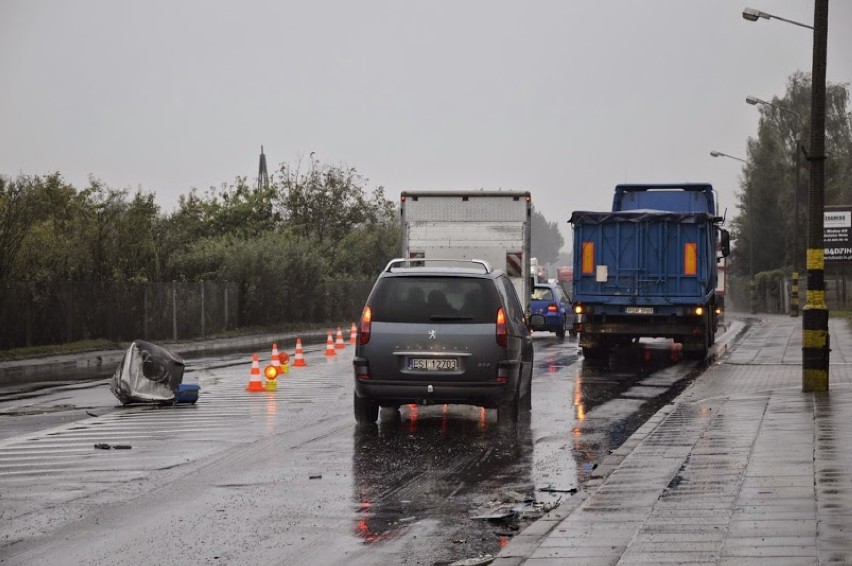 Wypadek na Łódzkiej