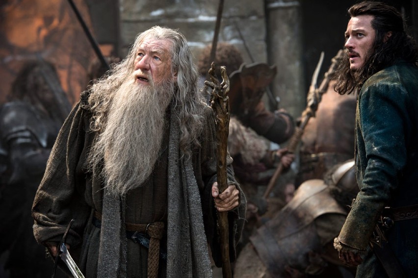 Kadr z filmu "Hobbit. Bitwa Pięciu Armii"