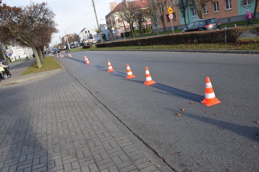 Koniec ze ścieżką rowerową na ulicy Kilińskiego w Zduńskiej Woli