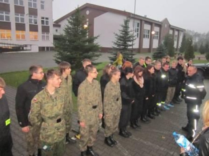 Krajeńscy Licealiści na obozie w Kiekrzu