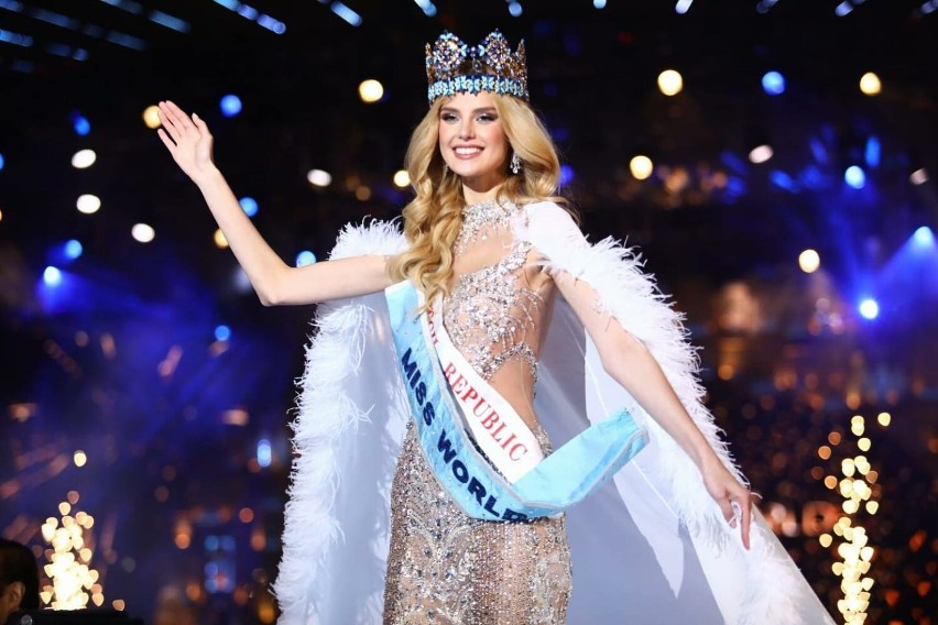 Nową Miss World 2024 jest Krystyna Pyszková ze Śląska Cieszyńskiego! Finał był w Indiach. Zobacz ZDJĘCIA pięknej Czeszki