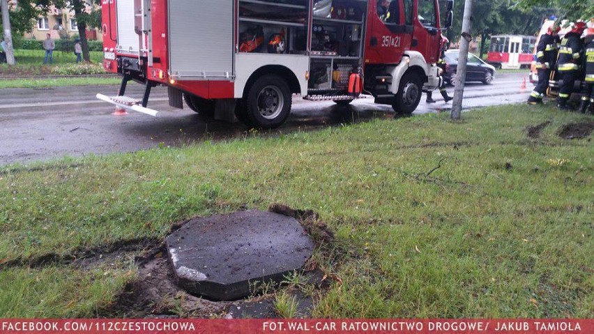 Wypadek w al. Niepodległości [FOTO]