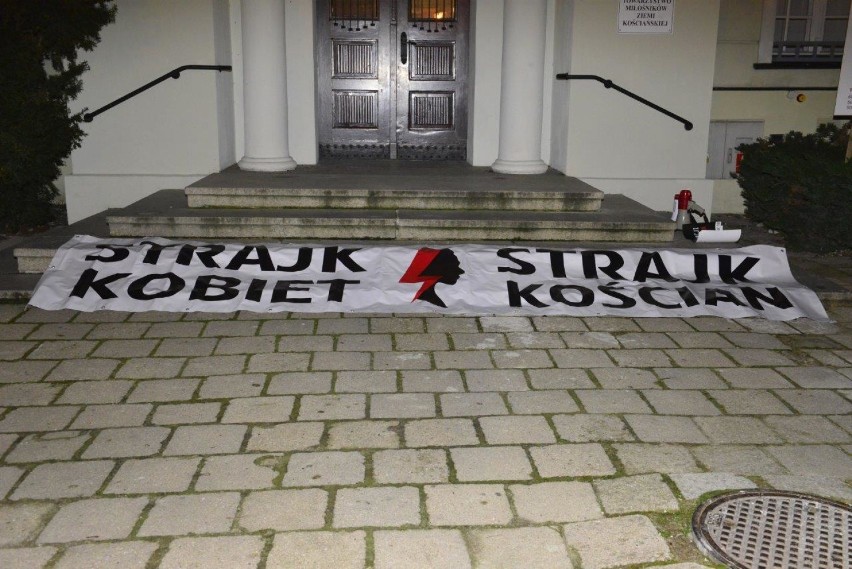 Kolejny strajk kobiet w Kościanie i przemarsz ulicami miasta