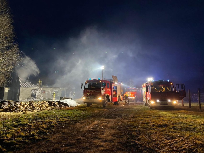30 grudnia 2022 roku doszło do pożaru budynku gospodarczego w miejscowości Piła w gminie Chocz