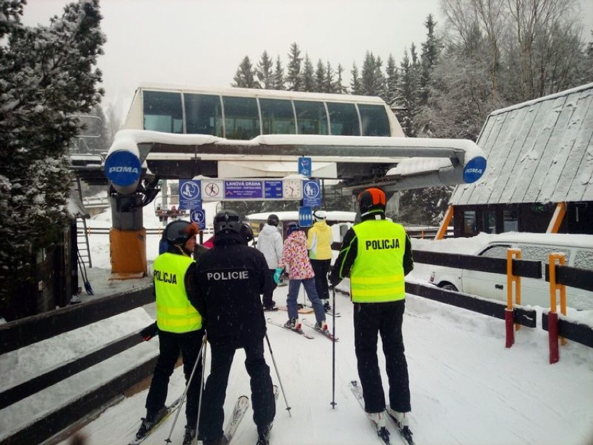 Wspólne polsko-czeskie patrole narciarskie w ramach współpracy transgranicznej