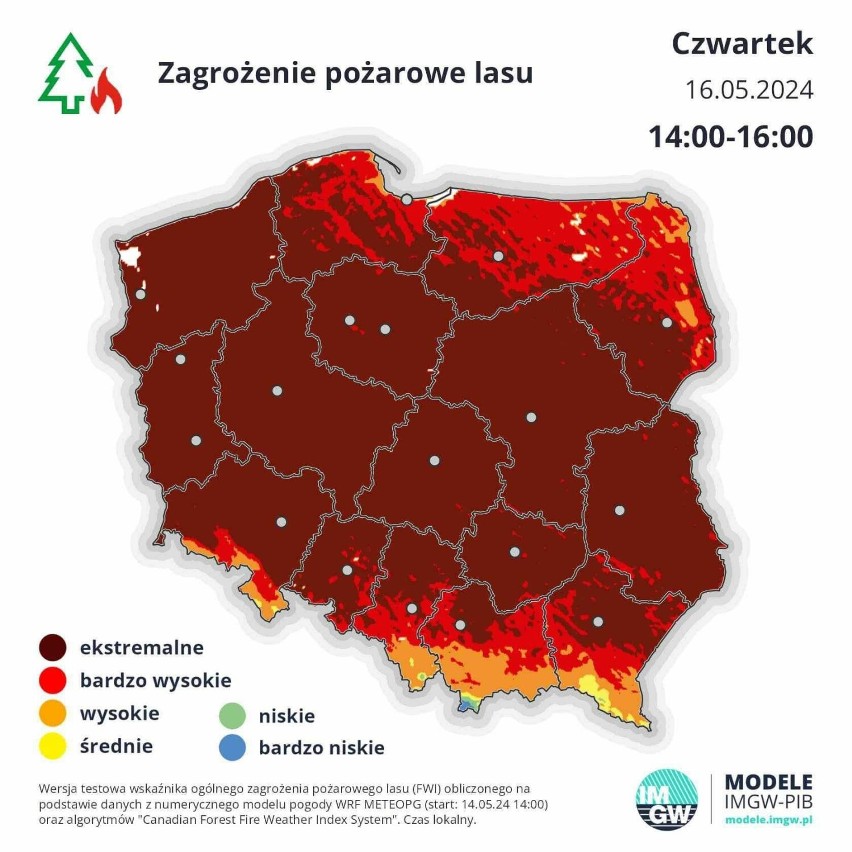 Strażacy z Radomska i powiatu radomszczańskiego gaszą kolejne pożary lasów
