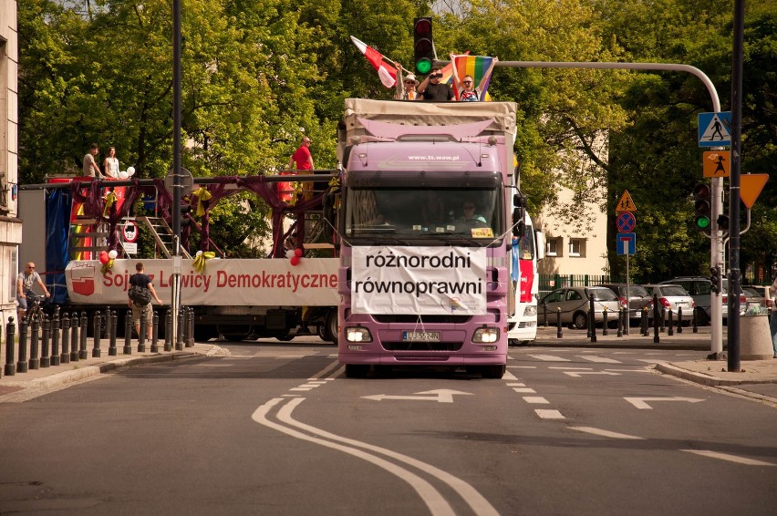 Parada Równości przejdzie ulicami Warszawy