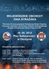Wojewódzkie obchody Dnia Strażaka w Olsztynie