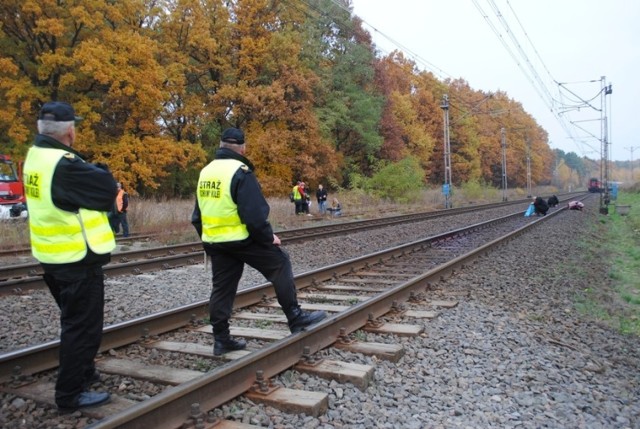 Śmiertelny wypadek na torach we Włocławku