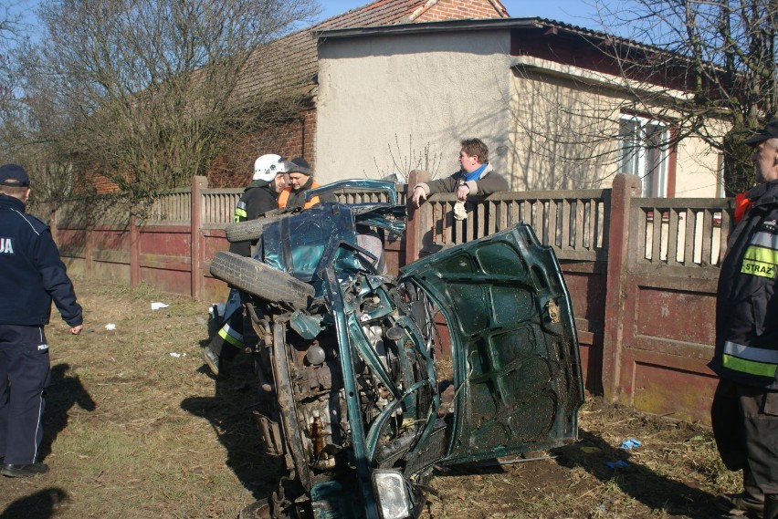Śmiertelny wypadek w Baszkowie
