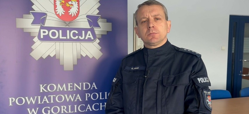 Asp. szt. Gustaw Janas, oficer prasowy Komendy Powiatowej...