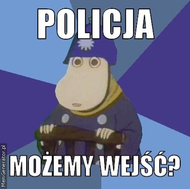 Niebieski mundur w Internecie z okazji Święta Policji