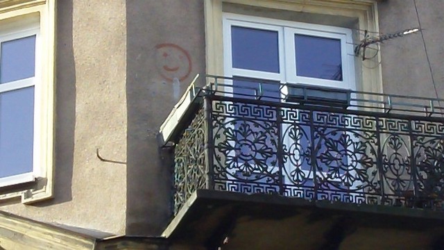 Wesoły balkon przy ul. Wesołej w Kielcach