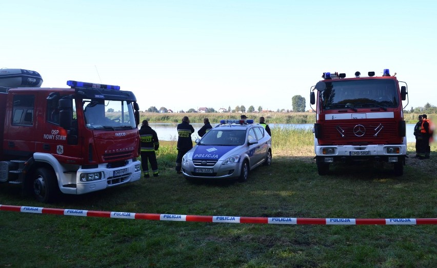 Akcja ratunkowa na Nogacie w Malborku. Wyłowiono ciało 25-letniego mężczyzny