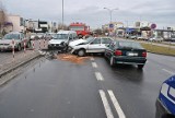Zderzenie trzech samochodów w Stalowej Woli
