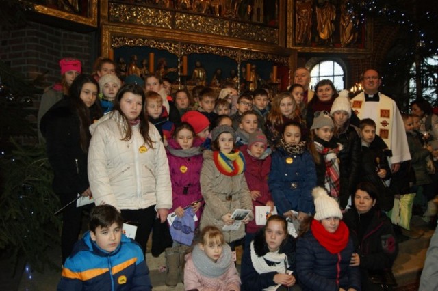 Dzieci z Lubieszewa wystąpiły z koncertem w Poznaniu
