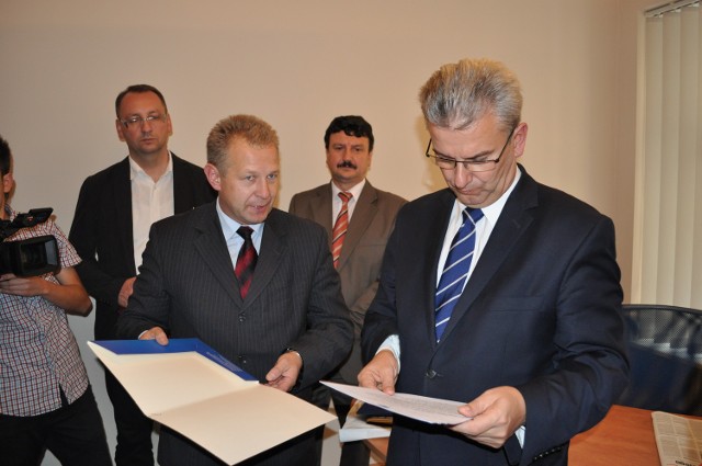 Delegacja spotkała się z ministrem w Łodzi