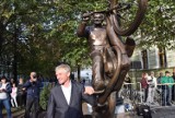 Andrzej Huszcza odsłonił swój pomnik na zielonogórskim deptaku! [ZDJĘCIA, WIDEO]