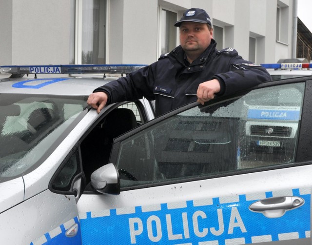 Sierż. szt. Wojciech Widz służbę w policji rozpoczął 4 grudnia 2006r.