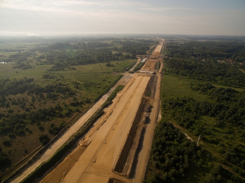 Autostrada A1 coraz lepiej widoczna z lotu ptaka ZDJĘCIA 