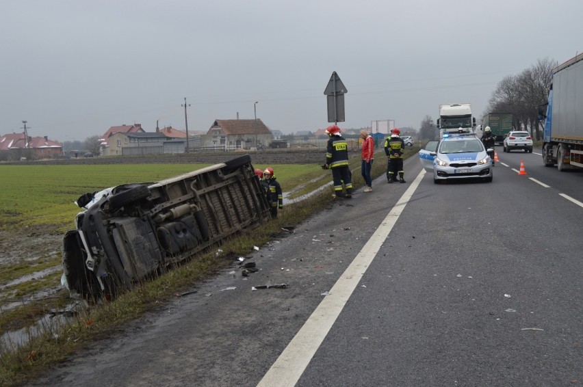 Wypadek na obwodnicy Kościana