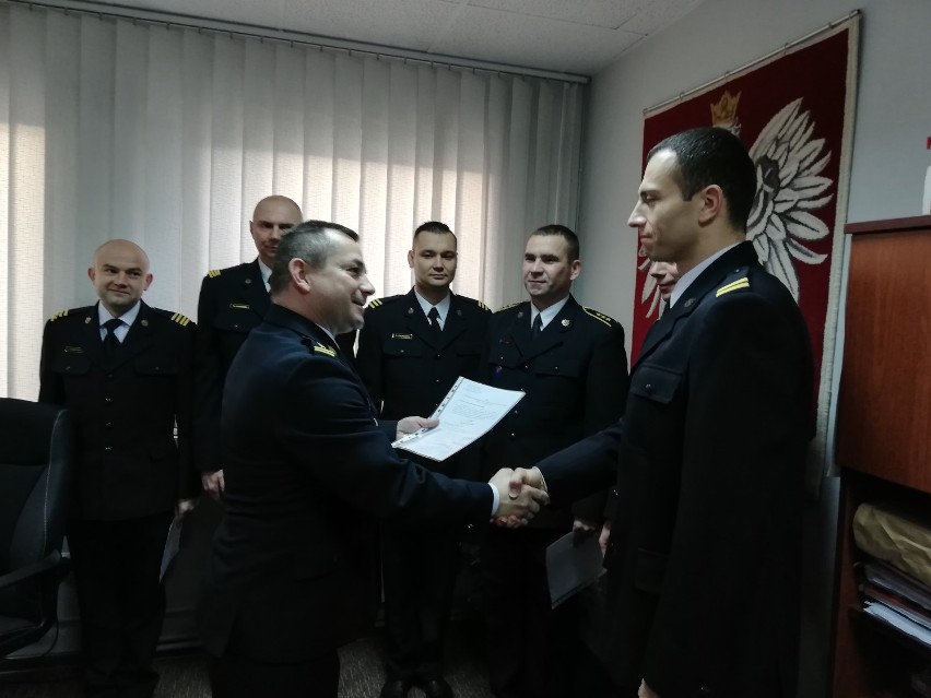Awanse i nagrody Wielkopolskiego Komendanta Wojewódzkiego również dla naszych strażaków