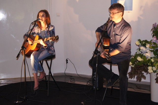 Tydzień Bibliotek Radomsko 2015: Dominika Żukowska i Andrzej Korycki w MBP