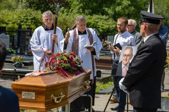 1.08.2022, Kraków, cmentarz Salwatorski: pogrzeb Seweryna Ratajczaka