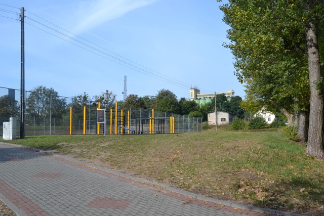 Plac do street workoutu w Kwidzynie