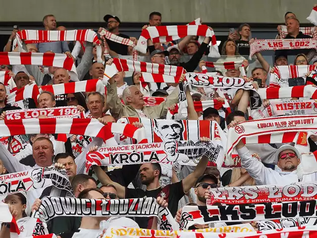 Ponad 8 tysięcy kibiców oklaskiwało w niedzielę wygraną ŁKS Łódź z Radomiakiem