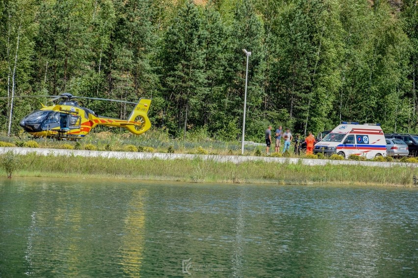 Do bazy nurkowej Marina Diving obok Parku Gródek wezwano...