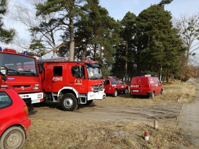 W akcji uczestniczyli strażacy z OSP Wdzydz Tucholskich. Mają na swoim koncie wiele akcji, ale też szkoleń