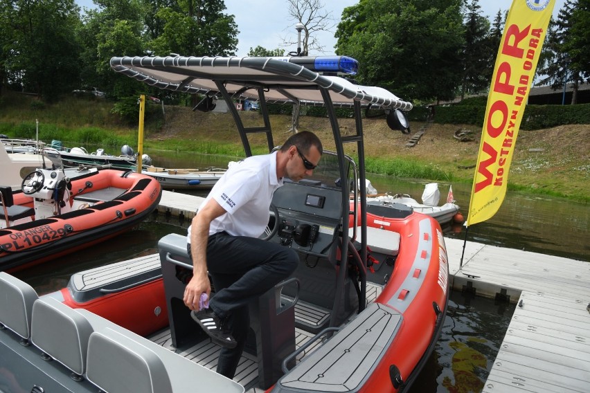 Ratownicy WOPR z Kostrzyna nad Odrą mają łódź, wartą 170...