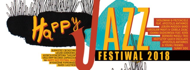 Happy Jaz Festiwal odbędzie się od 18 do 20 sierpnia.