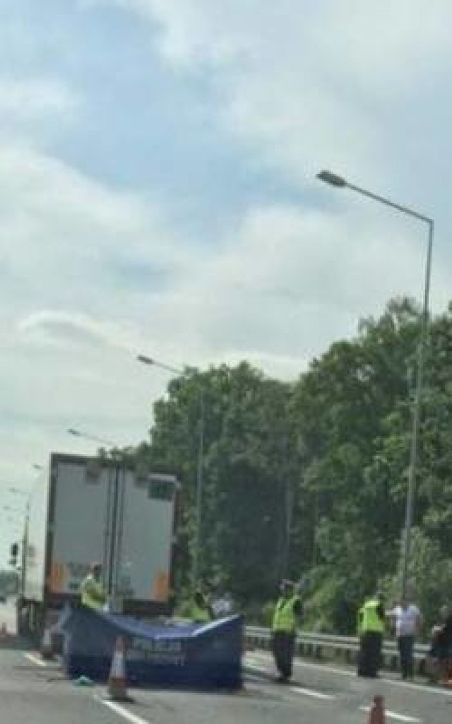 Ksiądz zginął w wypadku na autostradzie A4 w okolicach Rudy Śląskiej