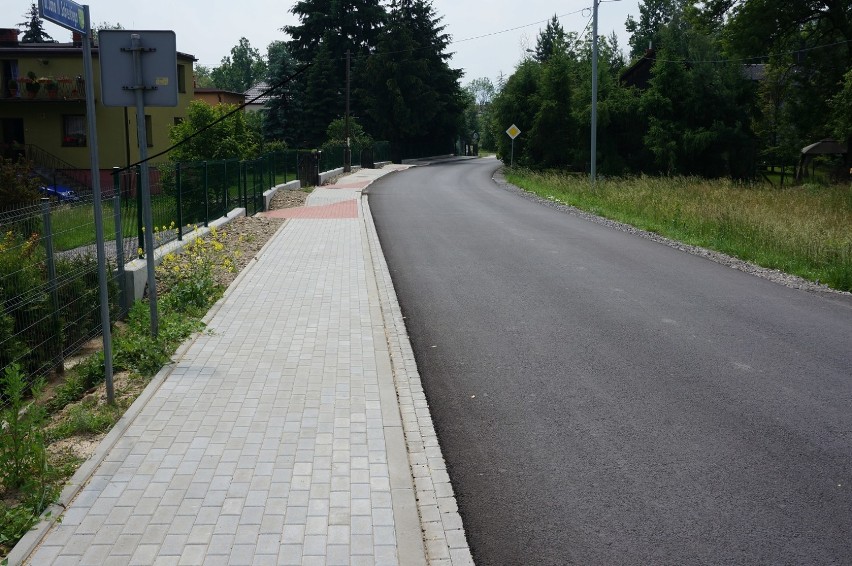 Gmina Łodygowice (budowa chodnika) PROW