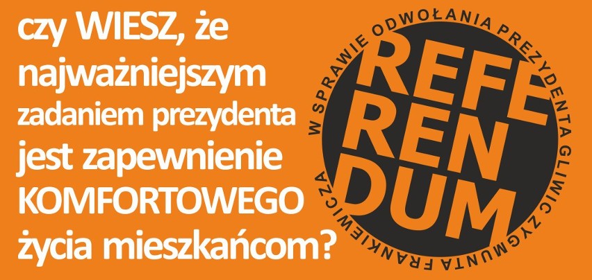 Referendum w Gliwicach: List Internauty: Kolejne referendum to karykatura demokracji