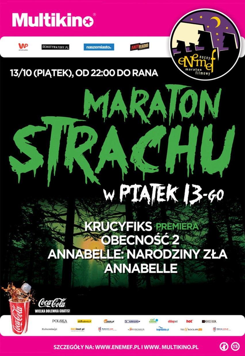 ENEMEF: Maraton Strachu w kinie Silver Screen w Łodzi