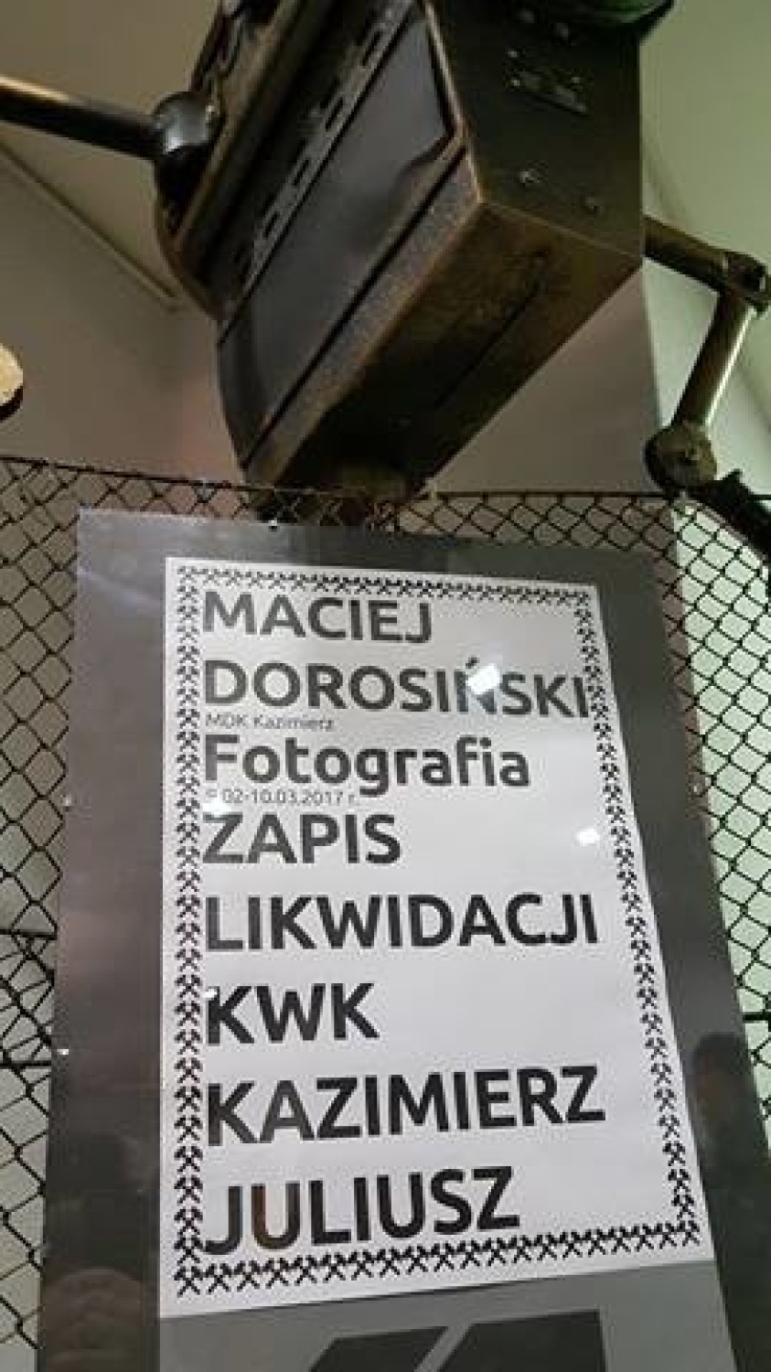 MDK Kazimierz: wystawa zdjęć o kopalni [FOTO]