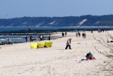 Weekend z letnią pogodą. Zobacz zdjęcia z usteckiej plaży 