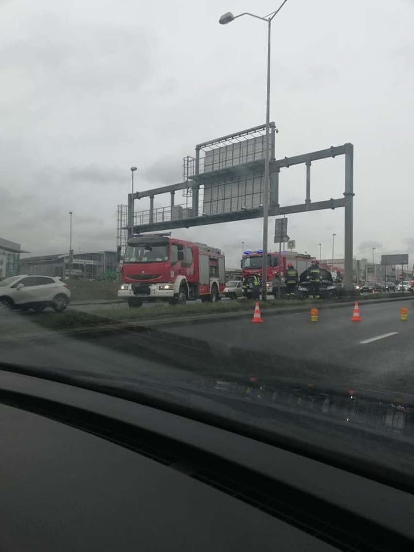 Wypadek na ul. Struga. Droga do centrum zablokowana 