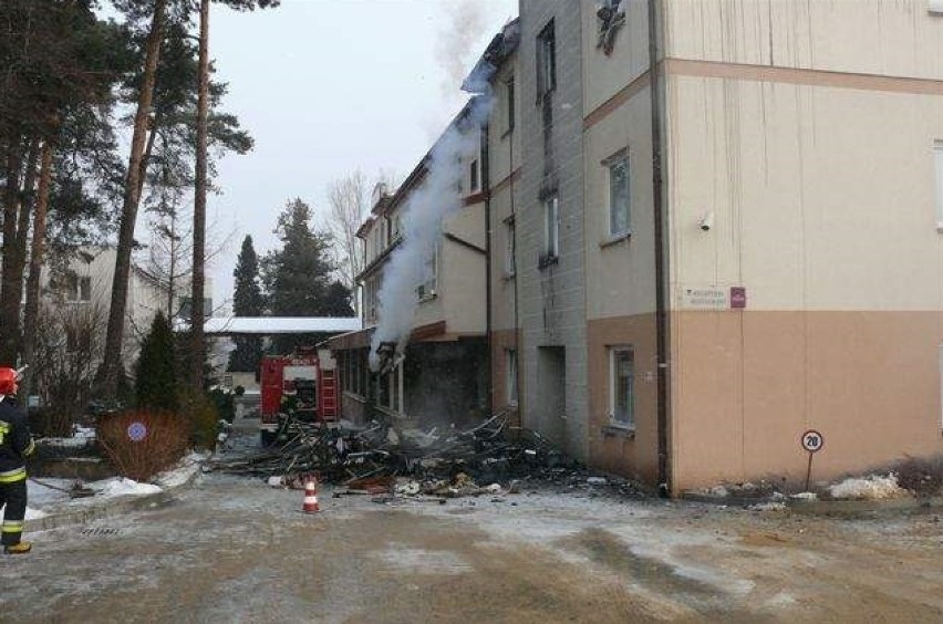 W nocy spłonął hotel Europa w Starachowicach. Na szczęście w...