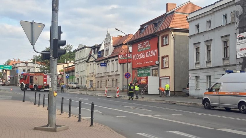 Ulica Sudecka w Jeleniej Górze została zamknięta w obu kierunkach