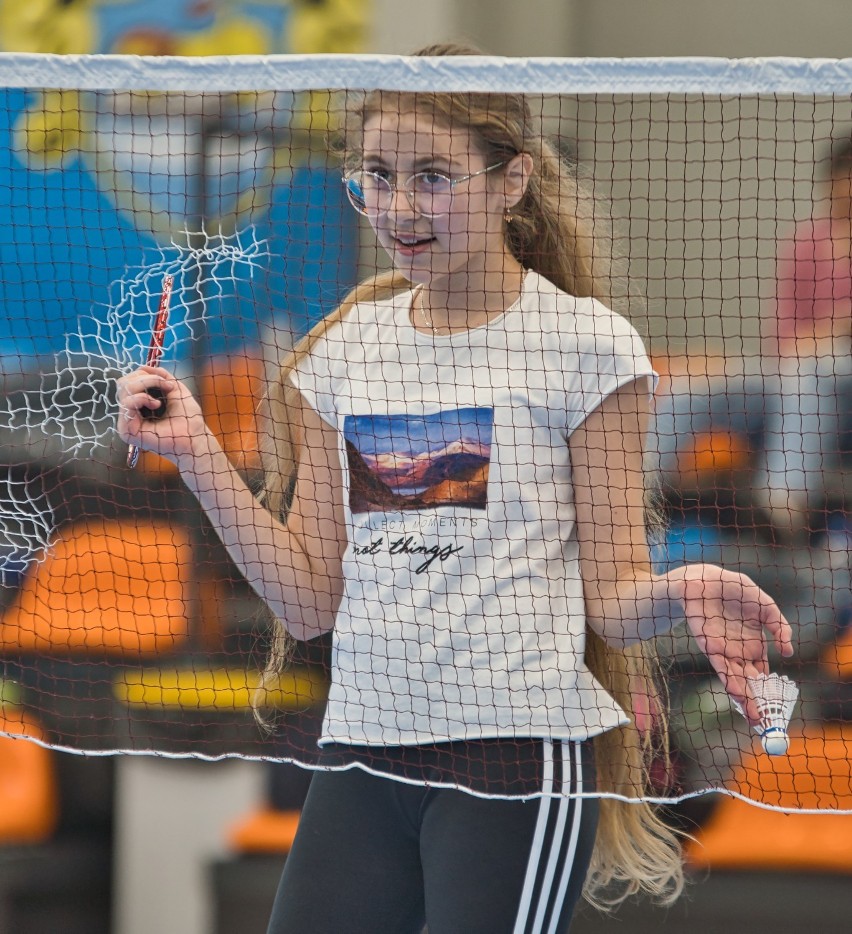 Turniej Badmintona w Pucku (2020) w hali MOKSiR Puck
