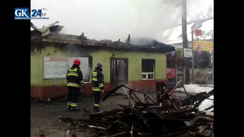 "Pożar wybuchł w centrum handlowym o powierzchni około 400...