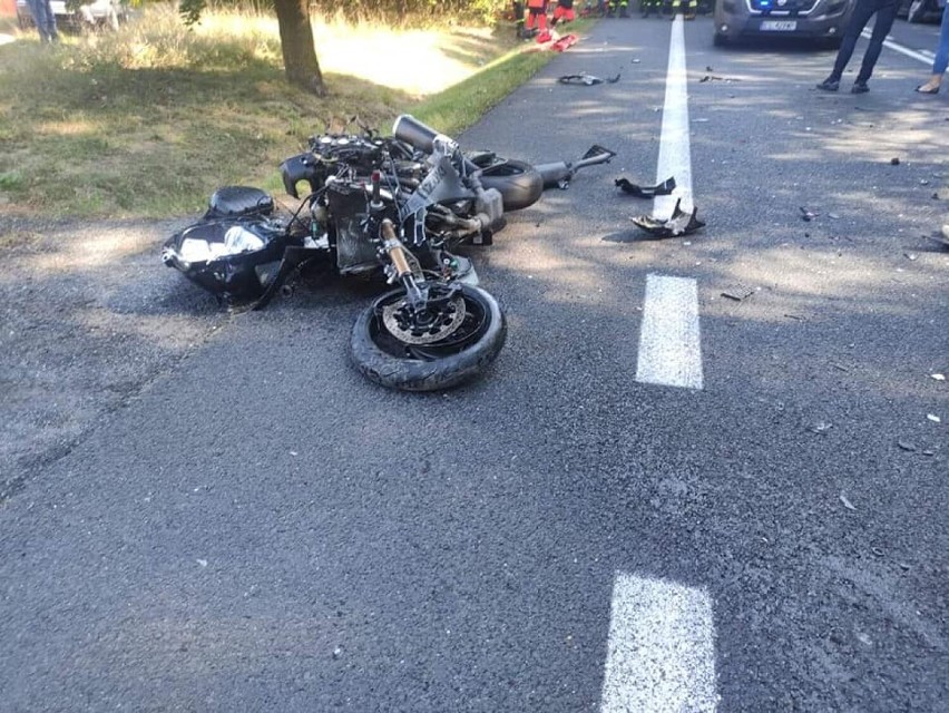 Śmiertelny wypadek motocyklisty w miejscowości Krasowa w...