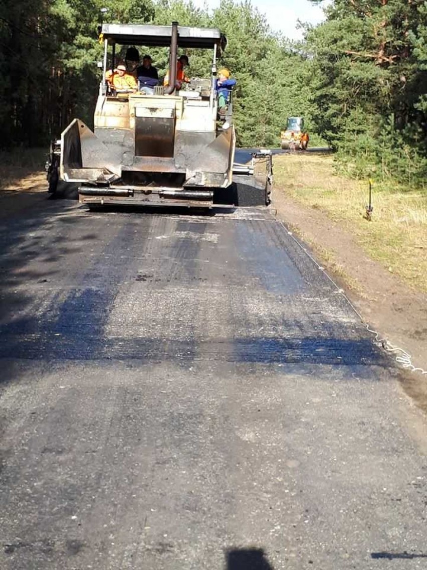 Nowa droga w Gapininie o nawierzchni asfaltowej już oddana...