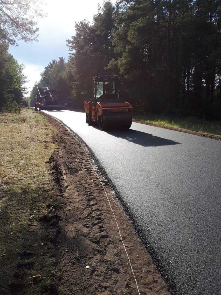 Nowa droga w Gapininie o nawierzchni asfaltowej już oddana...